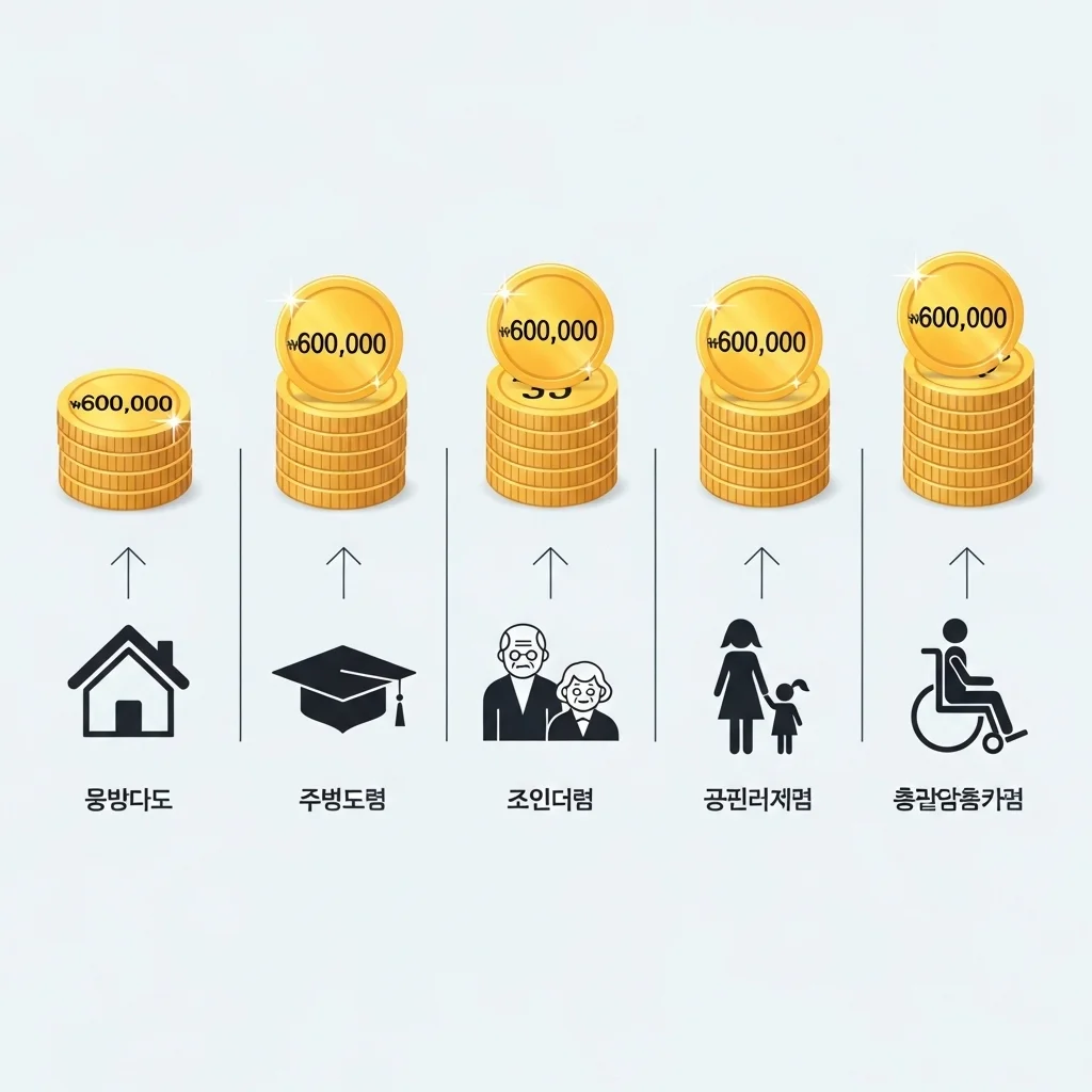 2026년 지원 대상 및 금액 상세 정리