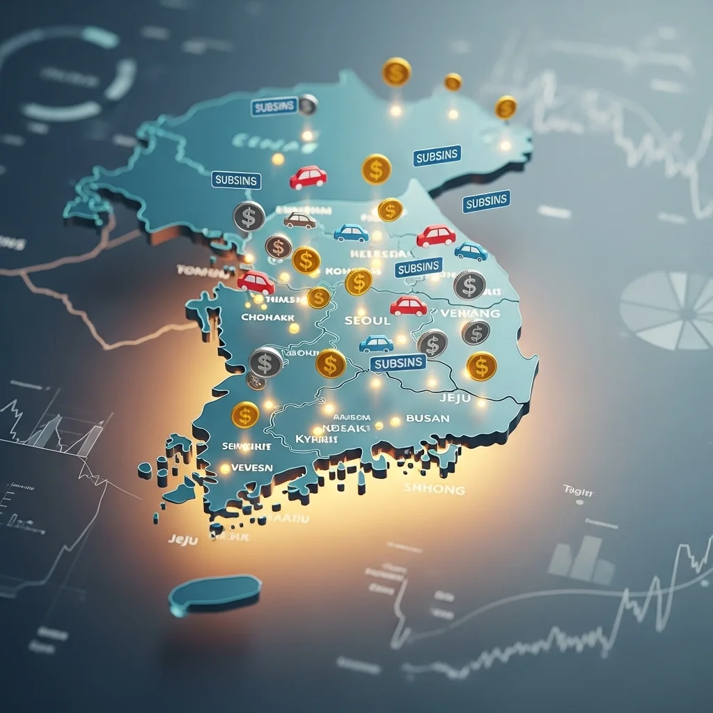 한눈에 보는 지자체별 보조금 현황 (주요 도시)