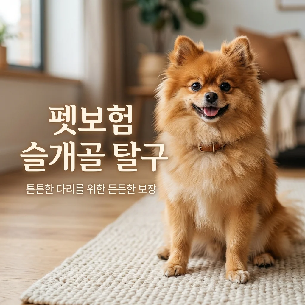 펫보험 슬개골 탈구 보장 여부 및 자기부담금 비율 완벽 가이드