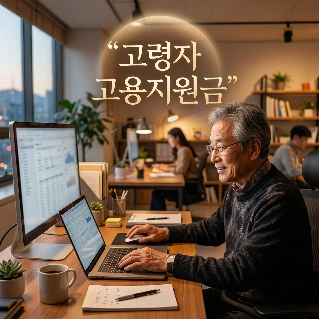 고령자 고용지원금 계속고용장려금 차이 및 분기별 지급액 정리