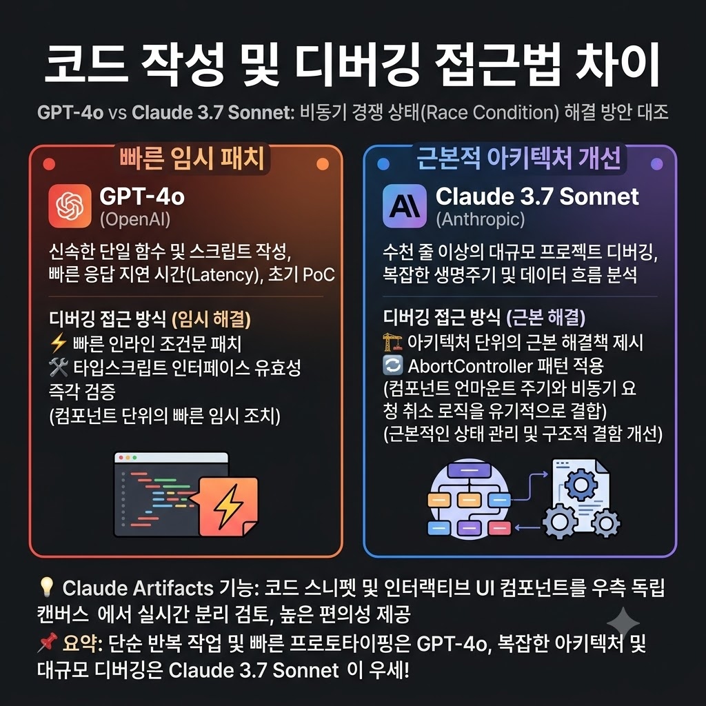 Anthropic vs OpenAI 비용 및 레이턴시 트레이드오프 최적 비용 절감 전략 인포그래픽