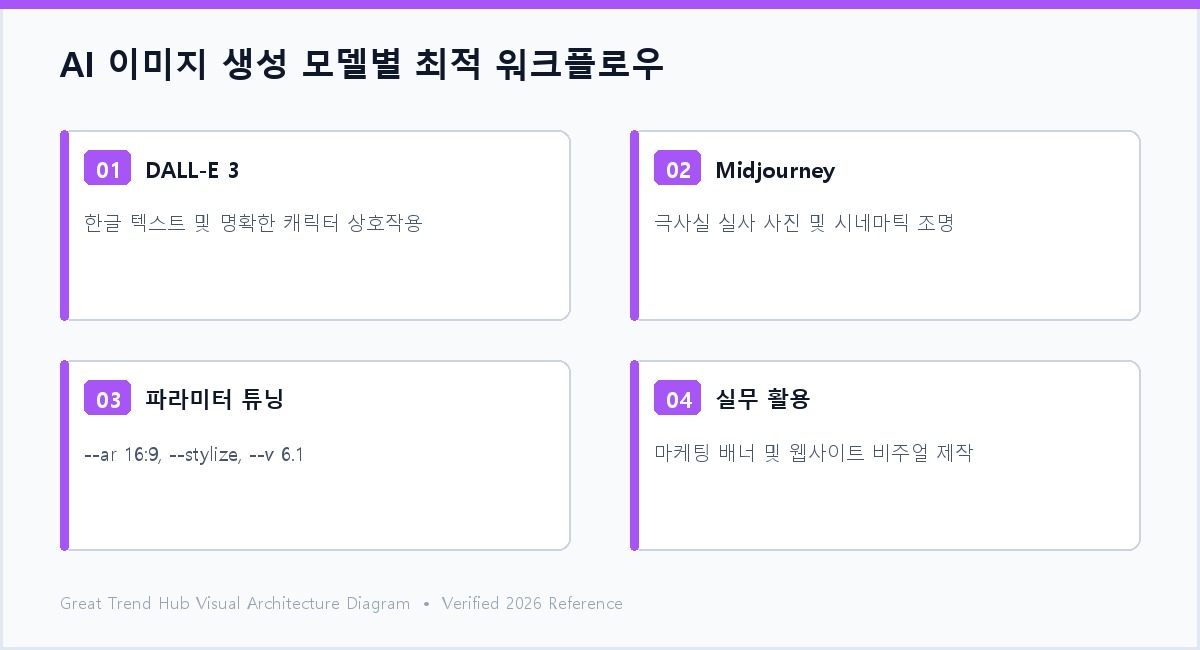 생성형 이미지 AI 미드저니 vs 달리3 프롬프트 및 스타일 제어 비교